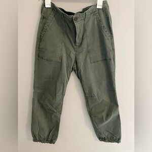 Womens Olive Green capris